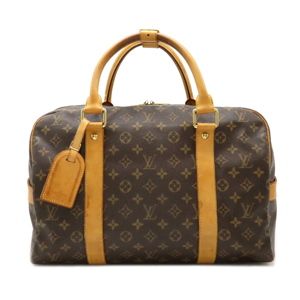LOUIS VUITTON Monogram Carryall Boston Bag Travel Handbag